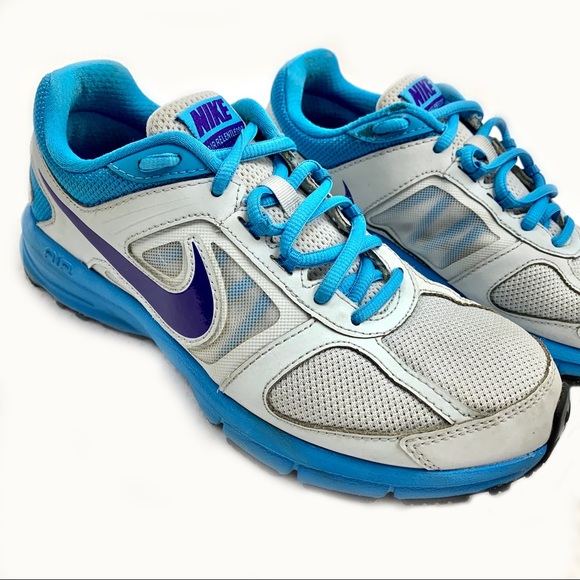 Nike Air Relentless 3 Sneakers Blue/Platinum 6.5 - Picture 2 of 8
